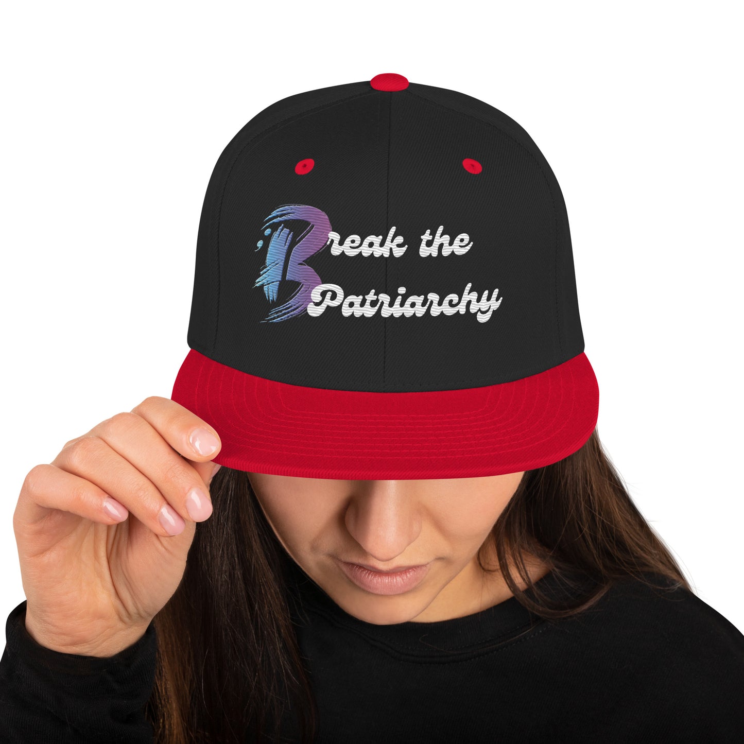 Snapback Hat-"Break the Patriarchy"