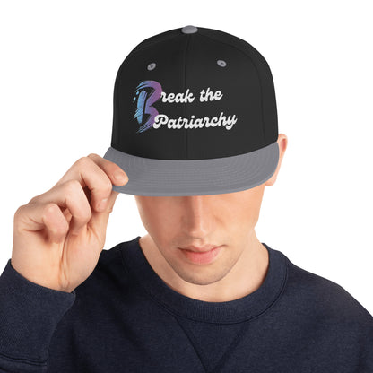 Snapback Hat-"Break the Patriarchy"