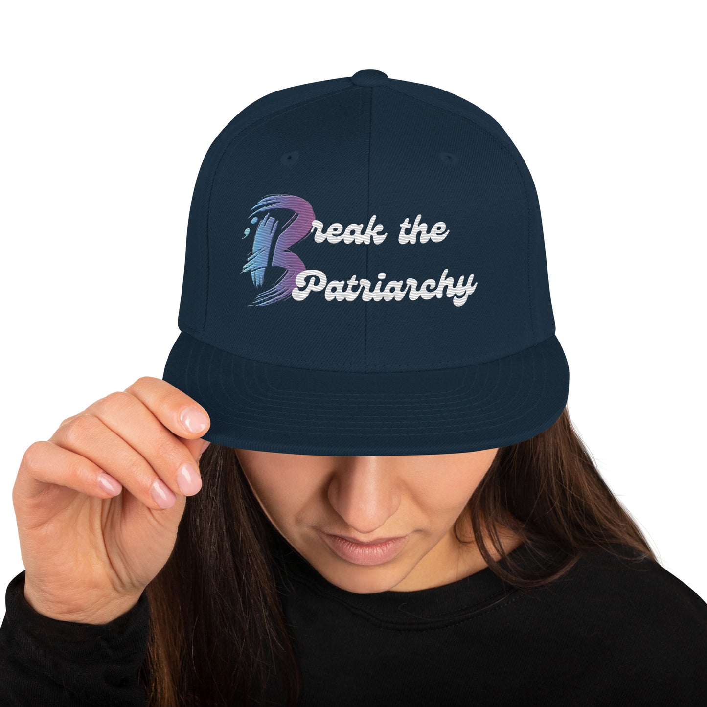 Snapback Hat-"Break the Patriarchy"