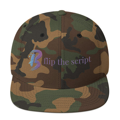 Snapback Hat-"Flip the Script"