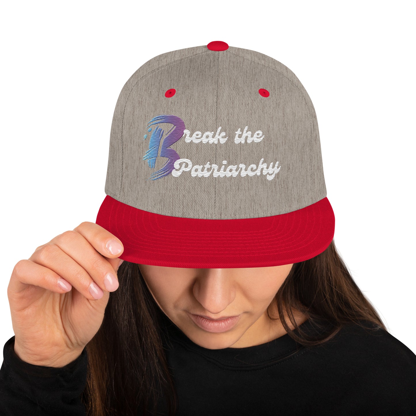 Snapback Hat-"Break the Patriarchy"