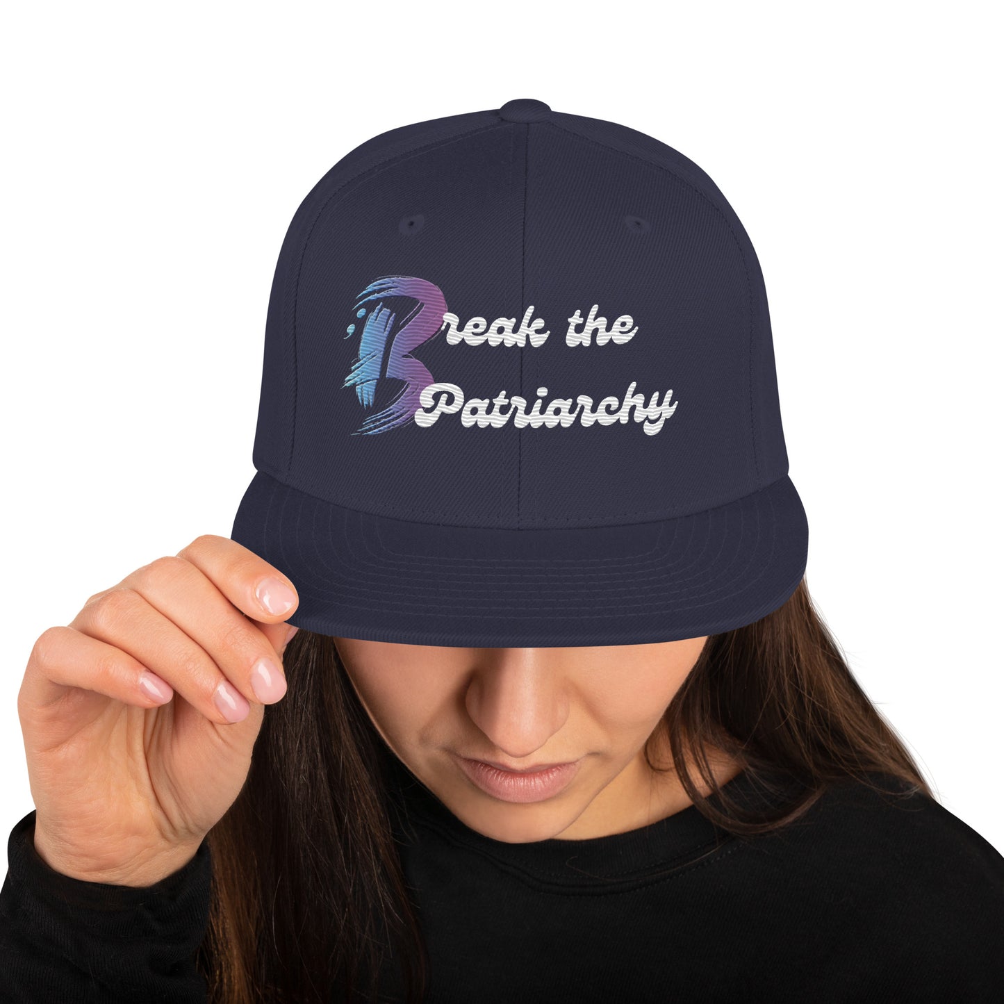 Snapback Hat-"Break the Patriarchy"