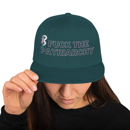 Snapback Hat-"Fuck the Patriarchy"