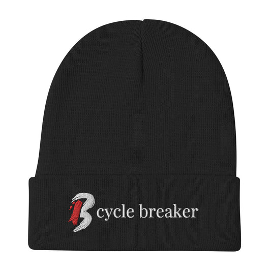 Embroidered Beanie- "Cycle Breaker"