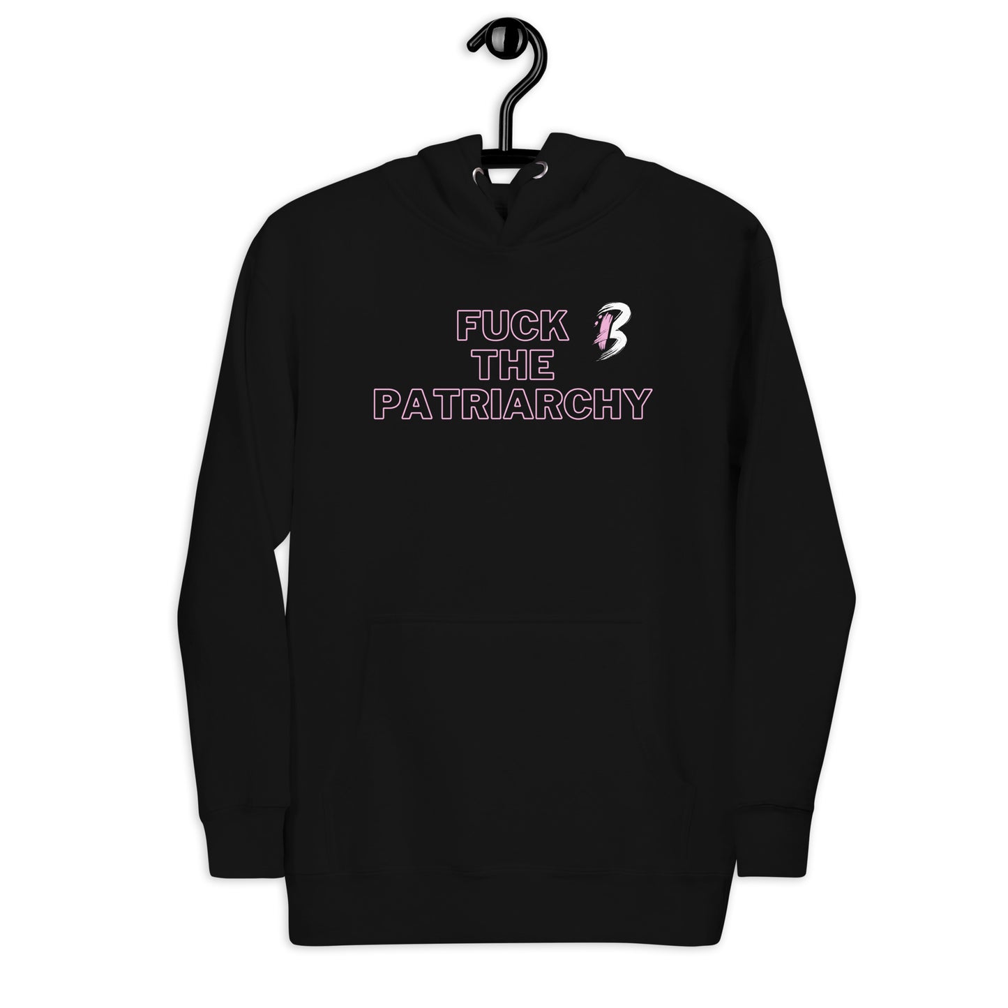 Unisex Hoodie-"Fuck the Patriarchy with Pay Graph"