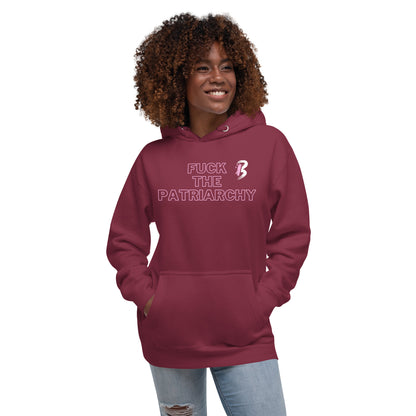 Unisex Hoodie-"Fuck the Patriarchy with Pay Graph"