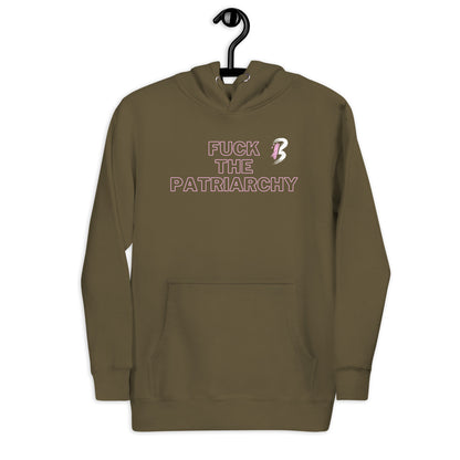 Unisex Hoodie-"Fuck the Patriarchy with Pay Graph"