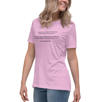 Women's Relaxed T-Shirt-"We Are Woman"